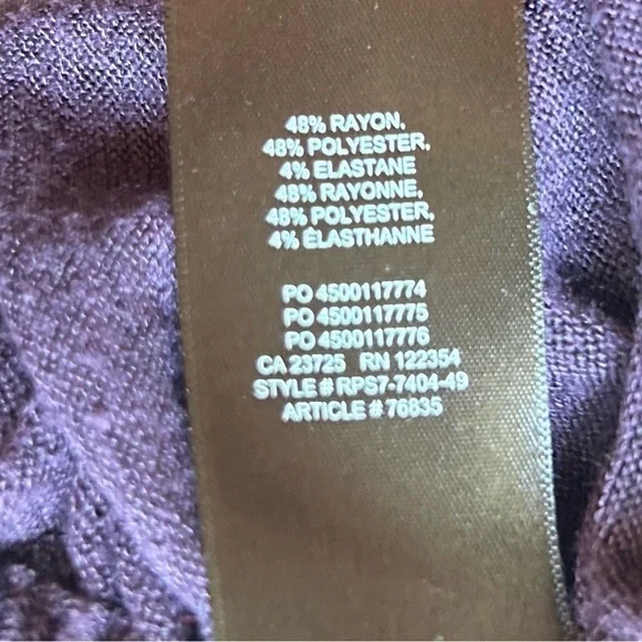 Aritzia Wilfred Free Savita Side Tie Ruched Skirt purple plum medium dress - Picture 6 of 6